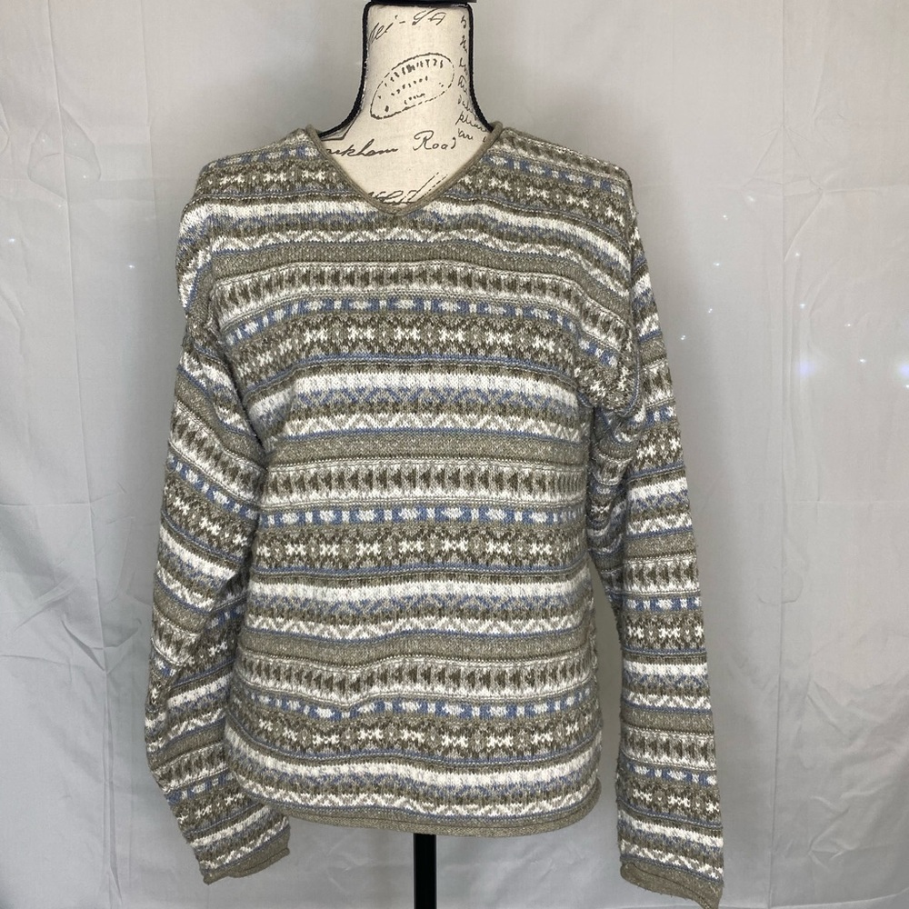 Eddie Bauer cable knit sweater